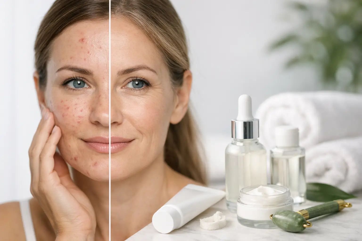 Acne and Aging Skin Routine That Does Both