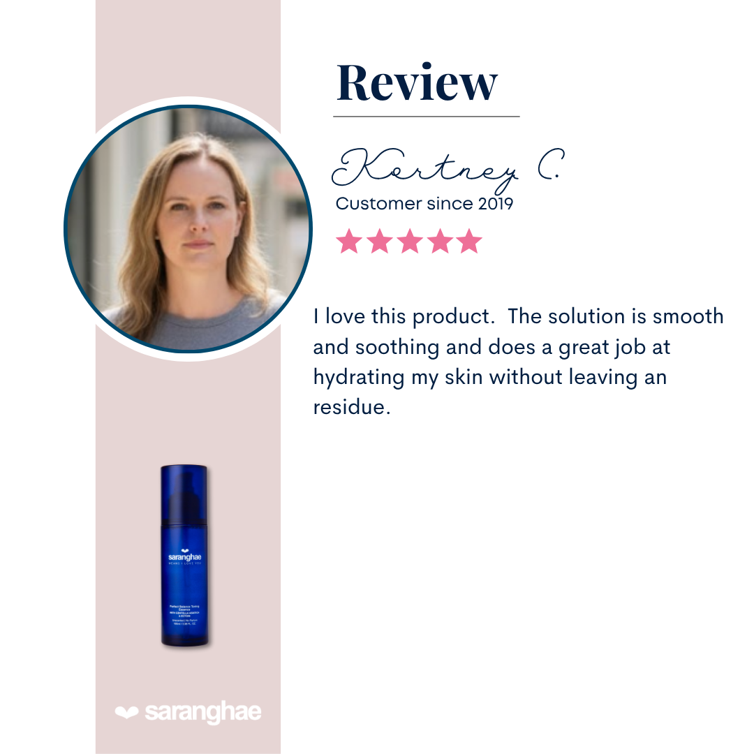 Saranghae Perfect Balance Toning Essence with Centella Asiatica & Ectoin
