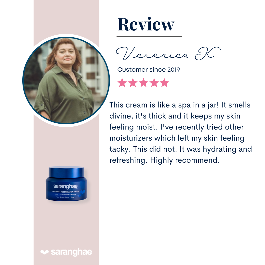 Firm & Lift Regeneration Cream with Triple Mushroom Complex: Reishi + Chaga + Sang Hwang
