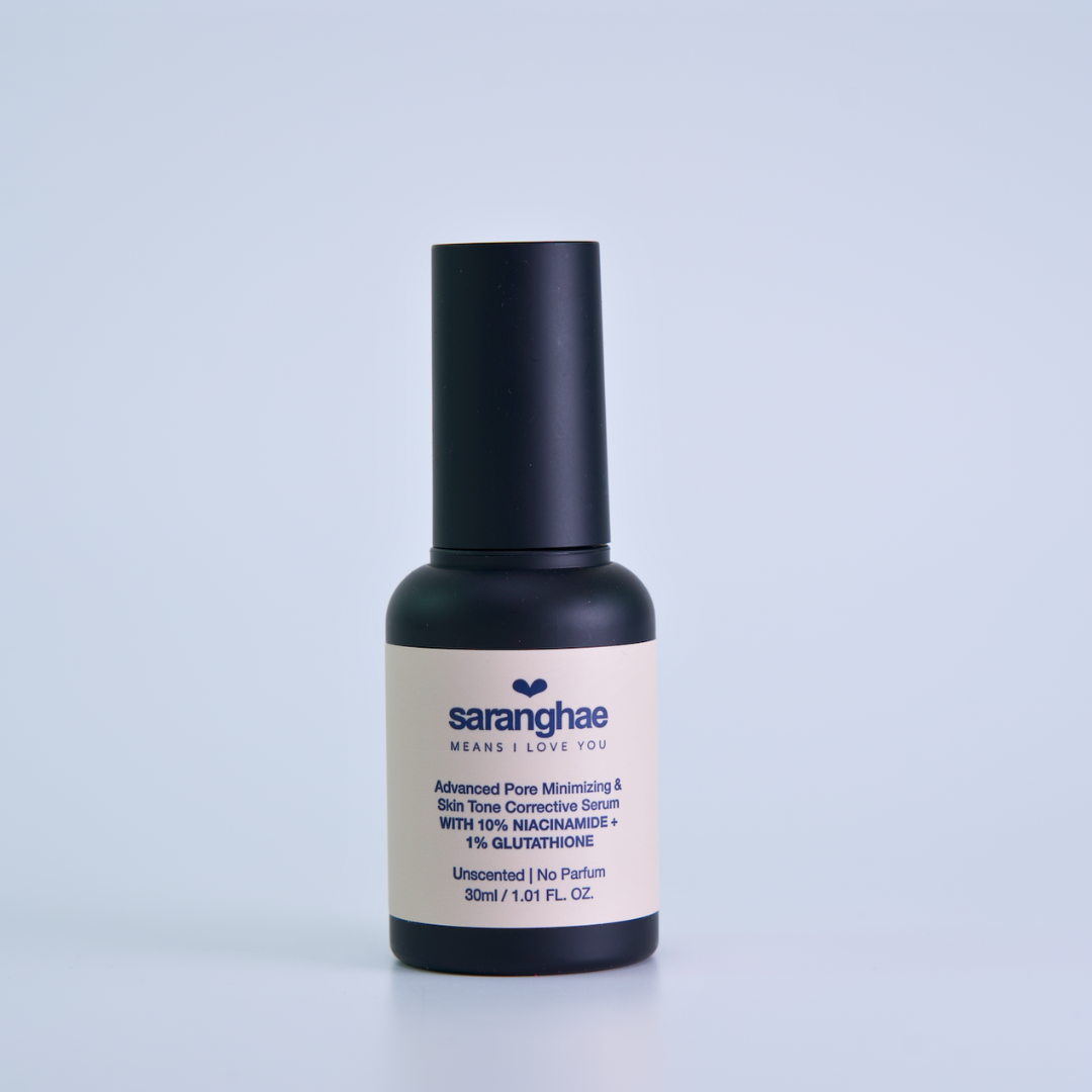 Advanced Pore Minimizing & Skin Tone Corrective Serum With 10% Niacina Saranghae Means I Love You Advanced Pore Minimizing & Skin Tone Corrective Serum With 10% Niacina Saranghae Means I Love You