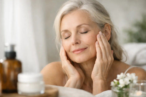 How to Calm Sensitive Aging Skin Gently