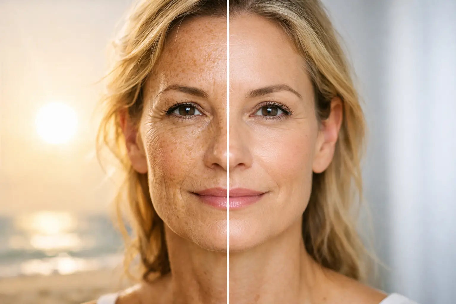 Sun Damage Before After: What Real Change Takes