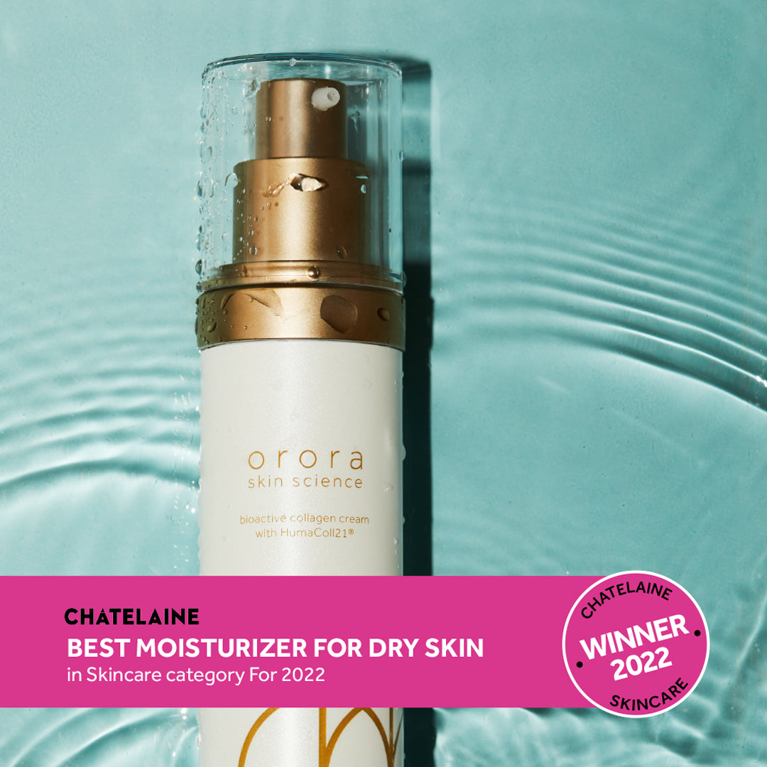 ORORA wins Chatelaine / Fashion's Best Moisturizer for Dry Skin 2022!