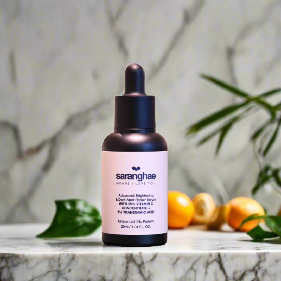 Advanced Brightening & Dark Spot Repair Serum with 25% Vitamin C + 1% Tranexamic Acid