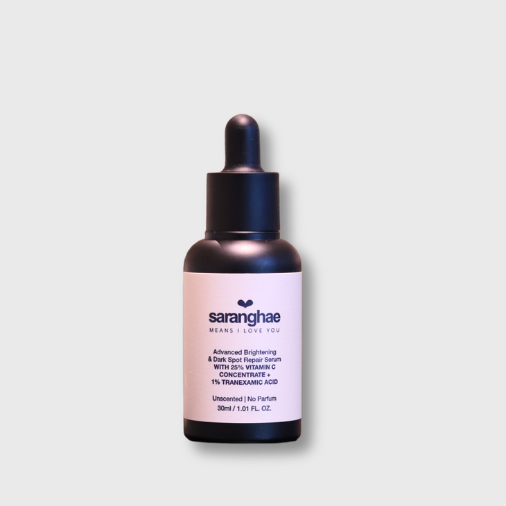 Advanced Brightening & Dark Spot Repair Serum with 25% Vitamin C + 1% Tranexamic Acid