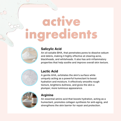2% AHA|BHA Pore Minimizing Exfoliant with Salicylic & Lactic Acids