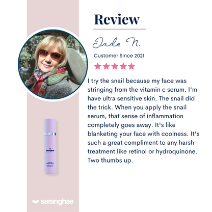 Calm & Glow Snail Mucin Serum 96