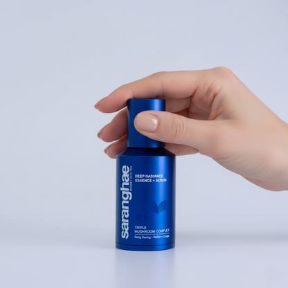 Deep Radiance Essence + Serum with Triple Mushroom Complex: Reishi + Chaga + Sang Hwang