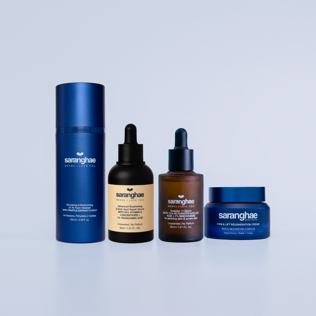 Saranghae Hyperpigmentation 4-Step Skincare Routine