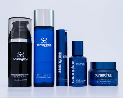 The Complete 5-Step Skincare Routine With Triple Mushroom Complex: Reishi + Chaga + Sang Hwang