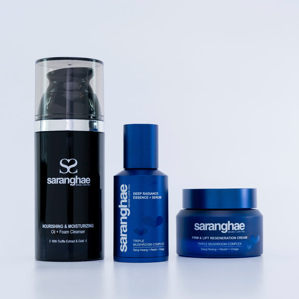 The Favorites Trio with Triple Mushroom Complex: Reishi + Chaga + Sang Hwang