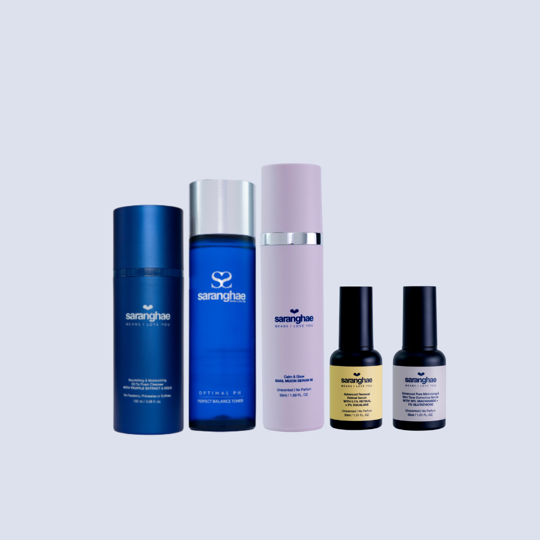 Saranghae Sejong 5-Step Skincare Routine