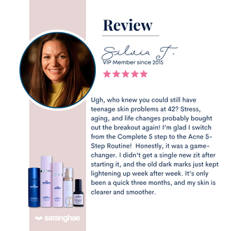 Saranghae Acne 5-Step Skincare Routine