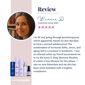 Saranghae Acne 5-Step Skincare Routine