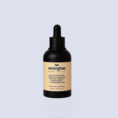 Advanced Brightening & Dark Spot Repair Serum with 25% Vitamin C + 1% Tranexamic Acid