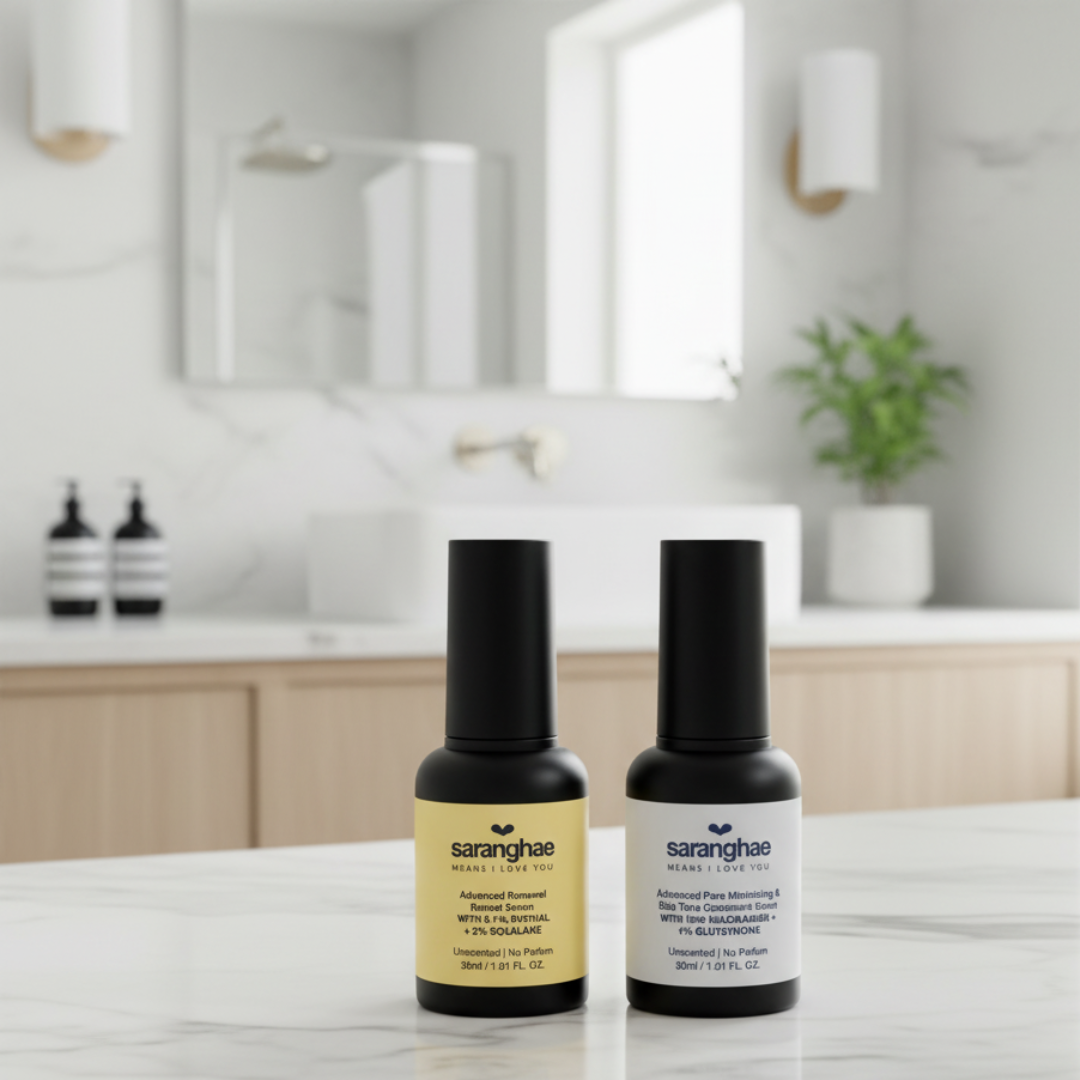 Saranghae NiaRetin Complex Duo With 0.1% Retinal and 10% Niacinamide