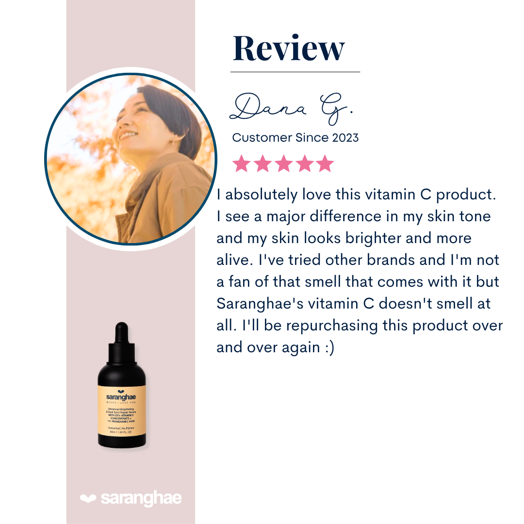 Advanced Brightening & Dark Spot Repair Serum with 25% Vitamin C + 1% Tranexamic Acid