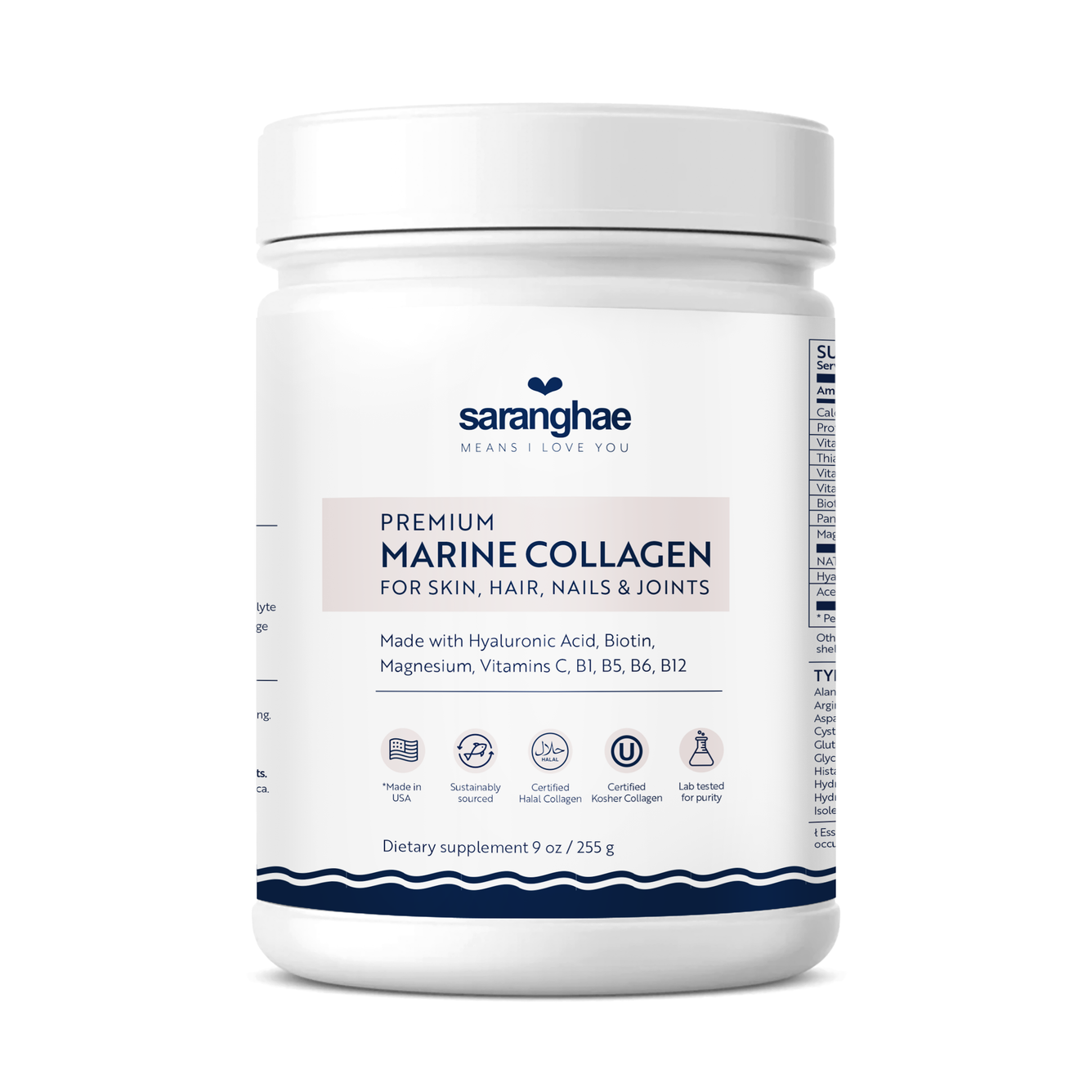 Premium Marine Collagen For Skin, Hair, Nails & Joints